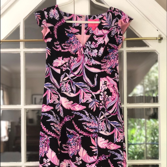 Lilly Pulitzer Mina Shift Dress Wild Within - Picture 11 of 11